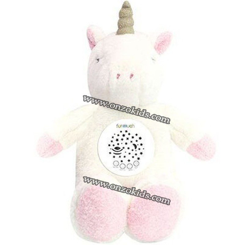 Peluche licorne avec son et lumière – Image 2