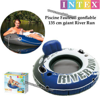 Fauteuil gonflable de piscine géant River Run-INTEX