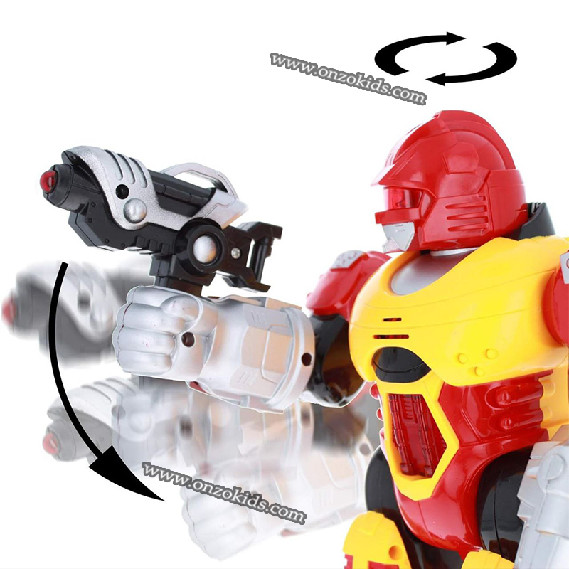 Figurine robot articulée Kid Fun Power Warrior – Image 3