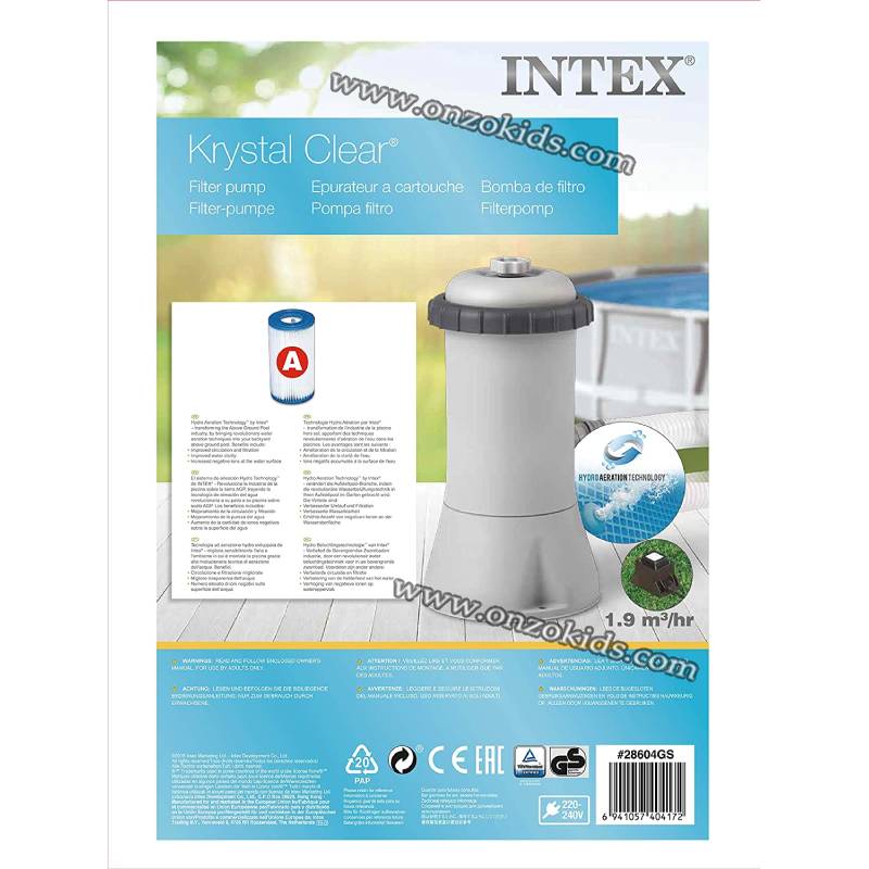 Pompe de filtration pour piscine C1000 - Intex – Image 3