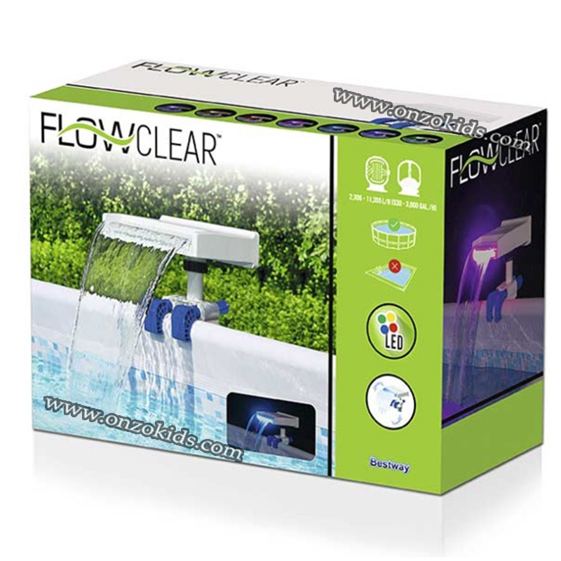 Cascade apaisante à Led multicolore pour Piscine - Bestway – Image 8