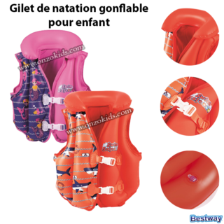 Gilet de natation gonflable pour enfant - Bestway
