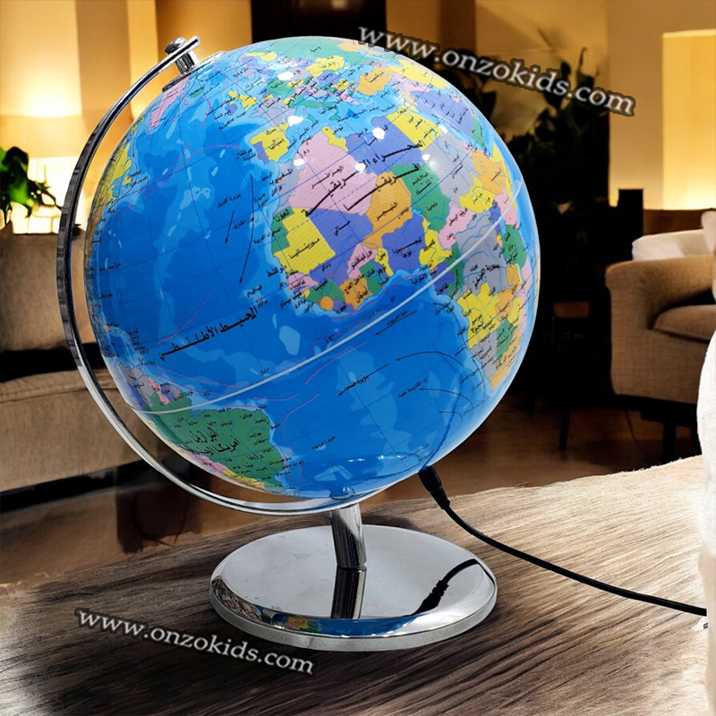 Globe lumineux en arabe pour enfants – Image 3