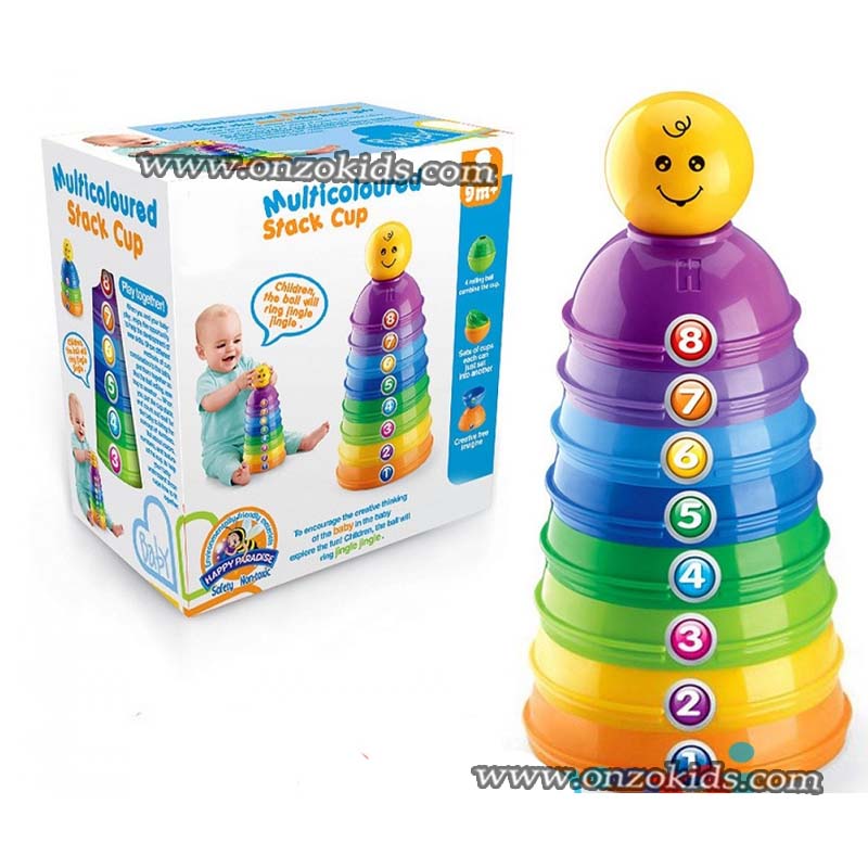 Gobelet empilé multicolore – Image 4
