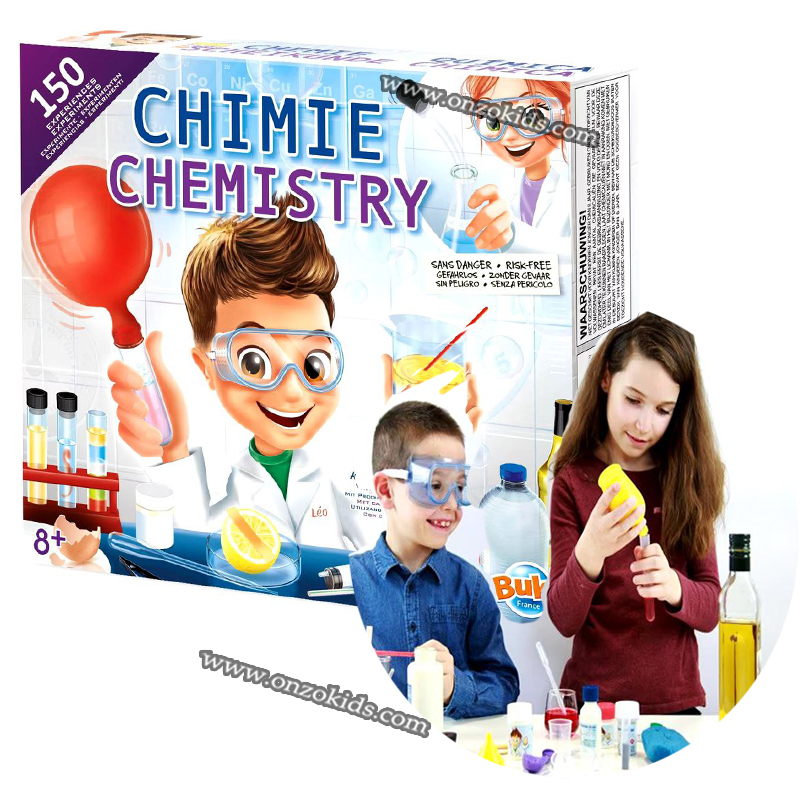 Grand coffret chimie 150 expériences-Buki France