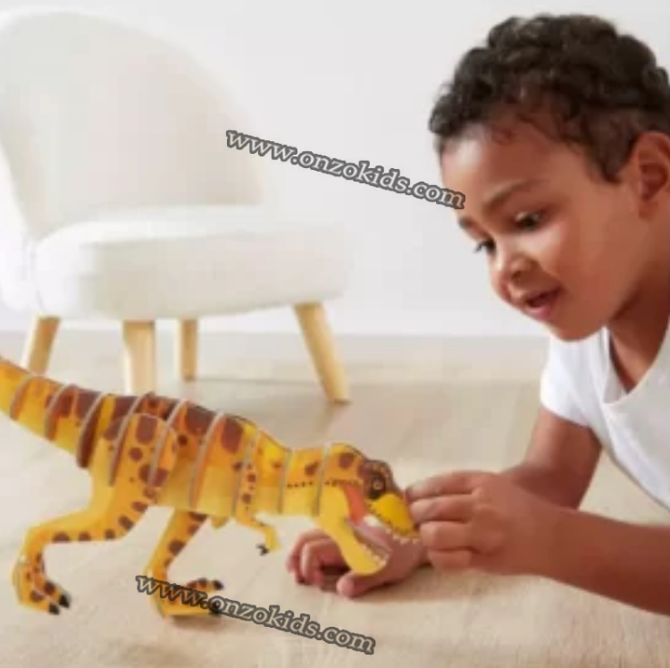 Puzzle en volume le T-Rex Jeu éducatif de Janod – Image 4