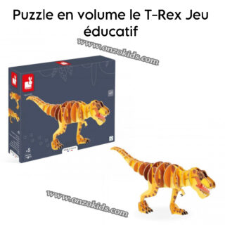 Puzzle en volume le T-Rex Jeu éducatif de Janod