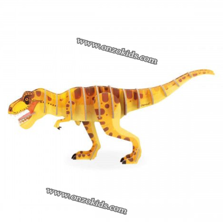 Puzzle en volume le T-Rex Jeu éducatif de Janod – Image 6