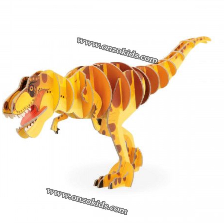 Puzzle en volume le T-Rex Jeu éducatif de Janod – Image 7