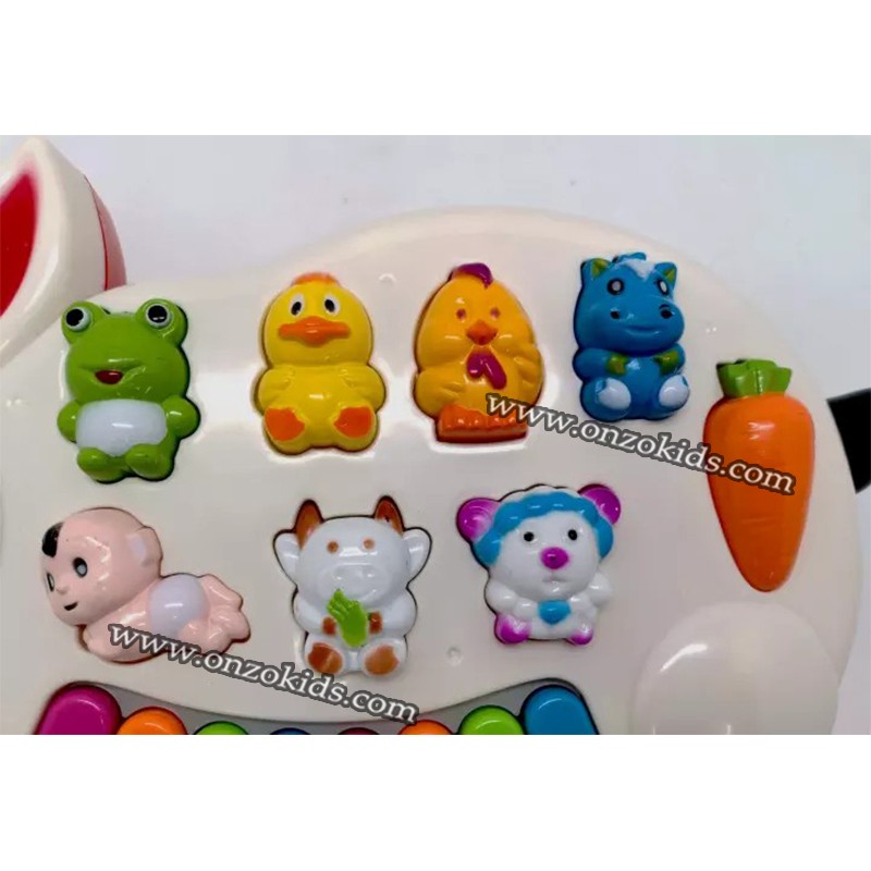 JOUET D’apprentissage piano Lapin musical pour enfants – Image 4