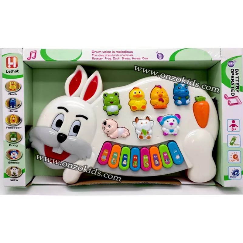 JOUET D’apprentissage piano Lapin musical pour enfants