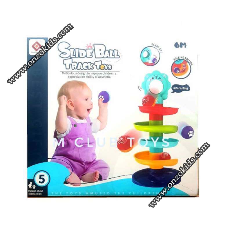 Jeu de balle pour bebe slide Ball Track toys+6mois – Image 3