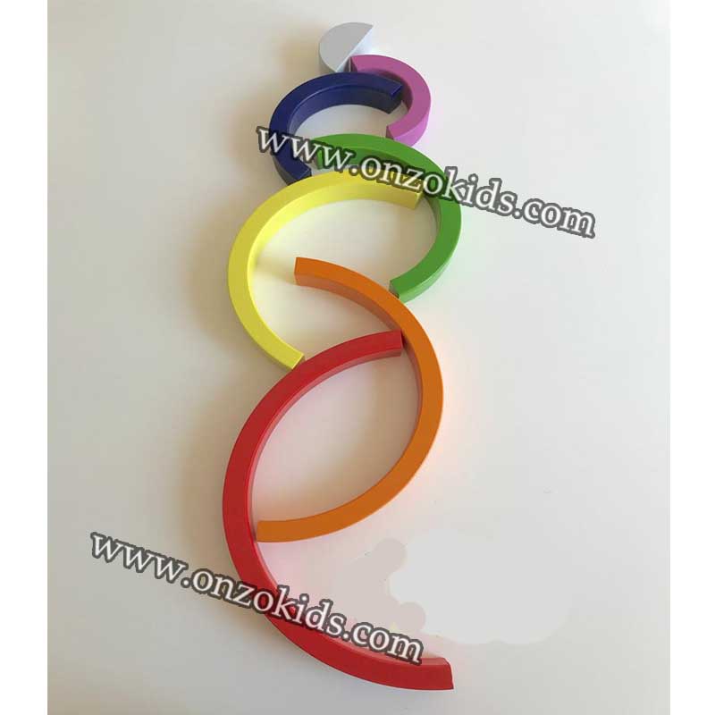 Arc-en-ciel coloré Montessori – Image 9