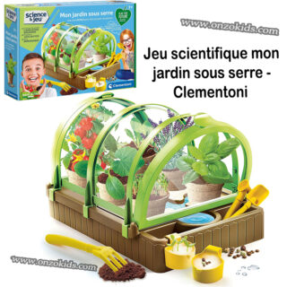 Jeu scientifique mon jardin sous serre - Clementoni