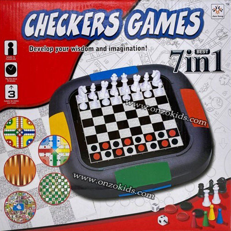 Jeux de dames meilleurs 7 en 1 – Image 2