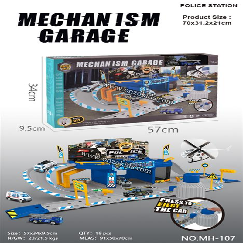 Jouet mechanism garage pour enfant