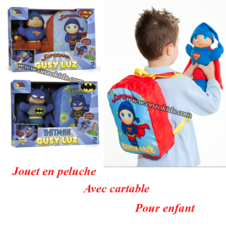 Jouet en peluche avec cartable pour enfant | Molto