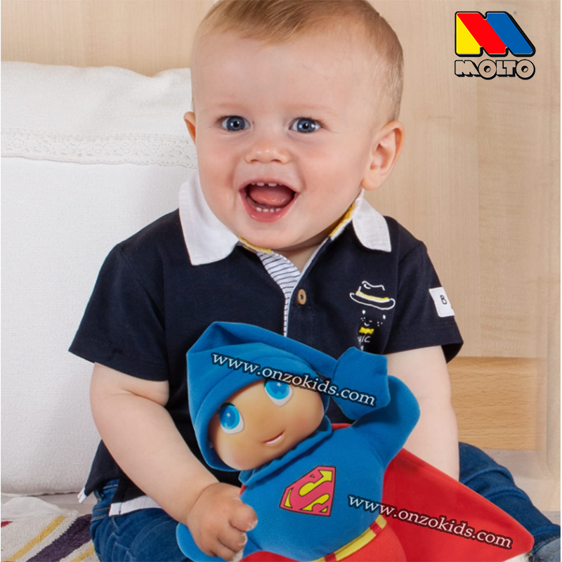 Jouet en peluche avec cartable pour enfant | Molto – Image 2