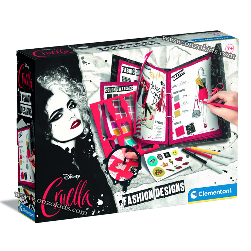 Jouet livre Cruella Fashion Design | Clementoni – Image 3