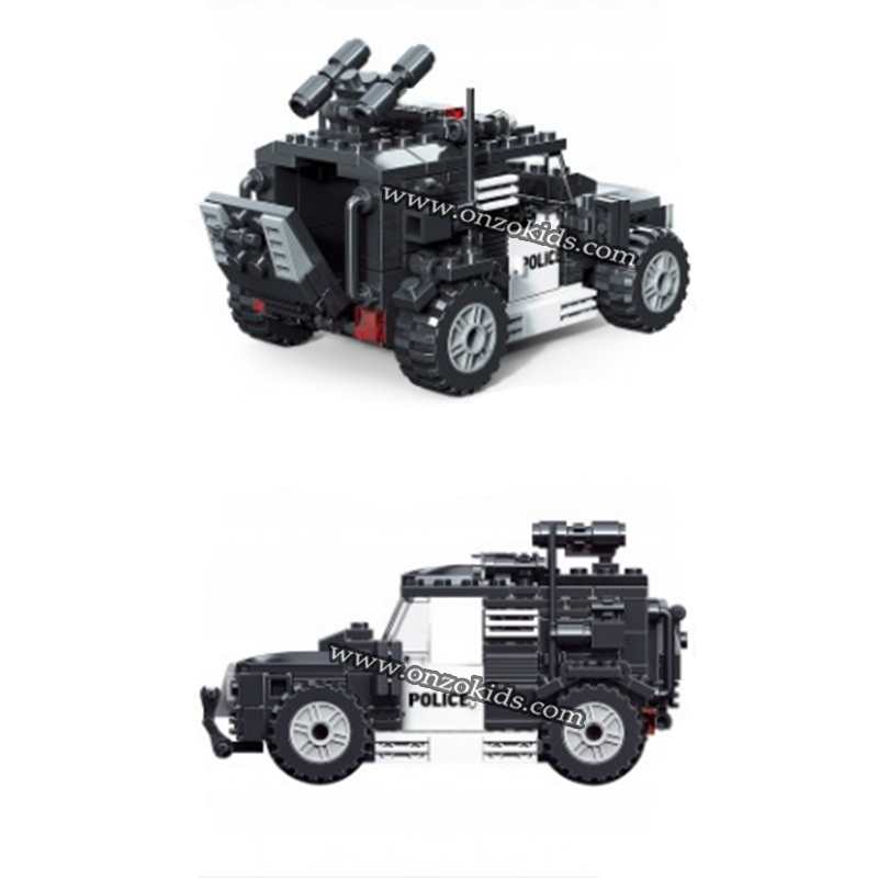 Jouet blocks de police pour enfant – Image 3