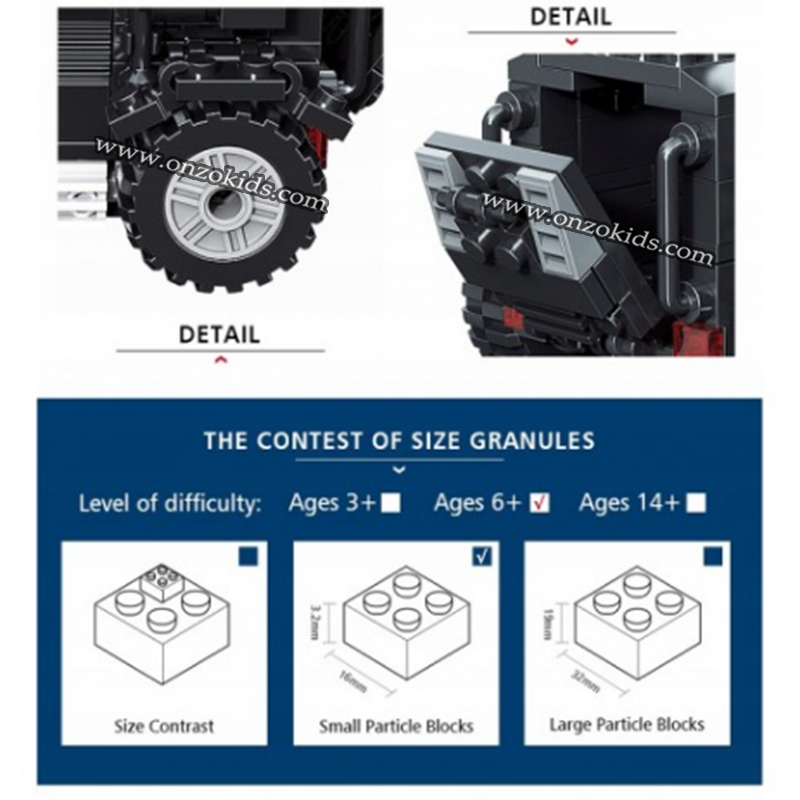 Jouet blocks de police pour enfant – Image 5