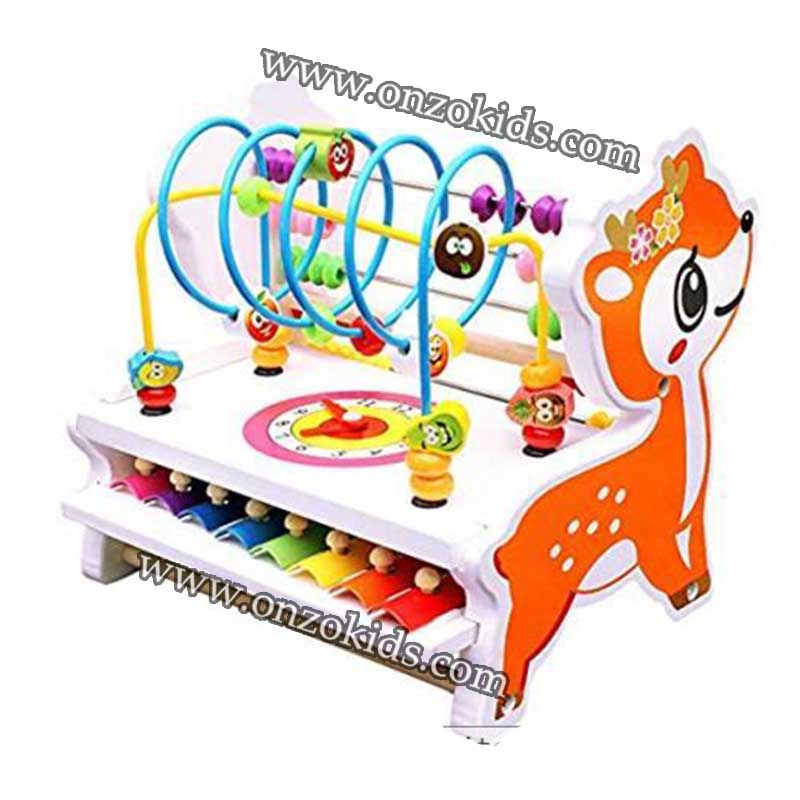 Xylophone multifonctions en bois – Image 2