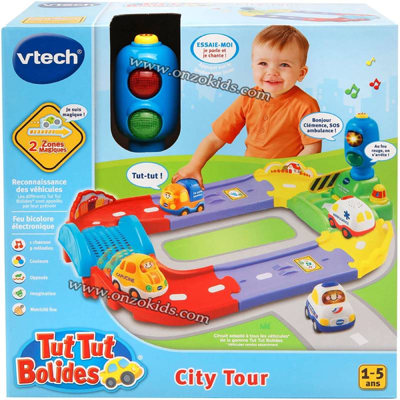 Jouet premier age - Tut Tut Bolides - City Tour | Vtech – Image 5