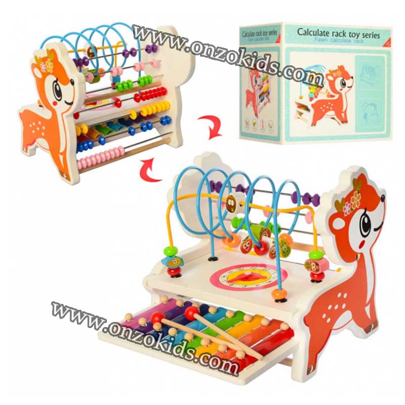 Xylophone multifonctions en bois