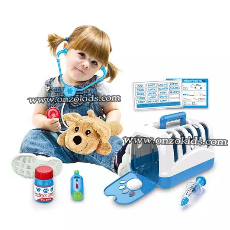 Jouets pour enfants | ensemble de soins pour animaux