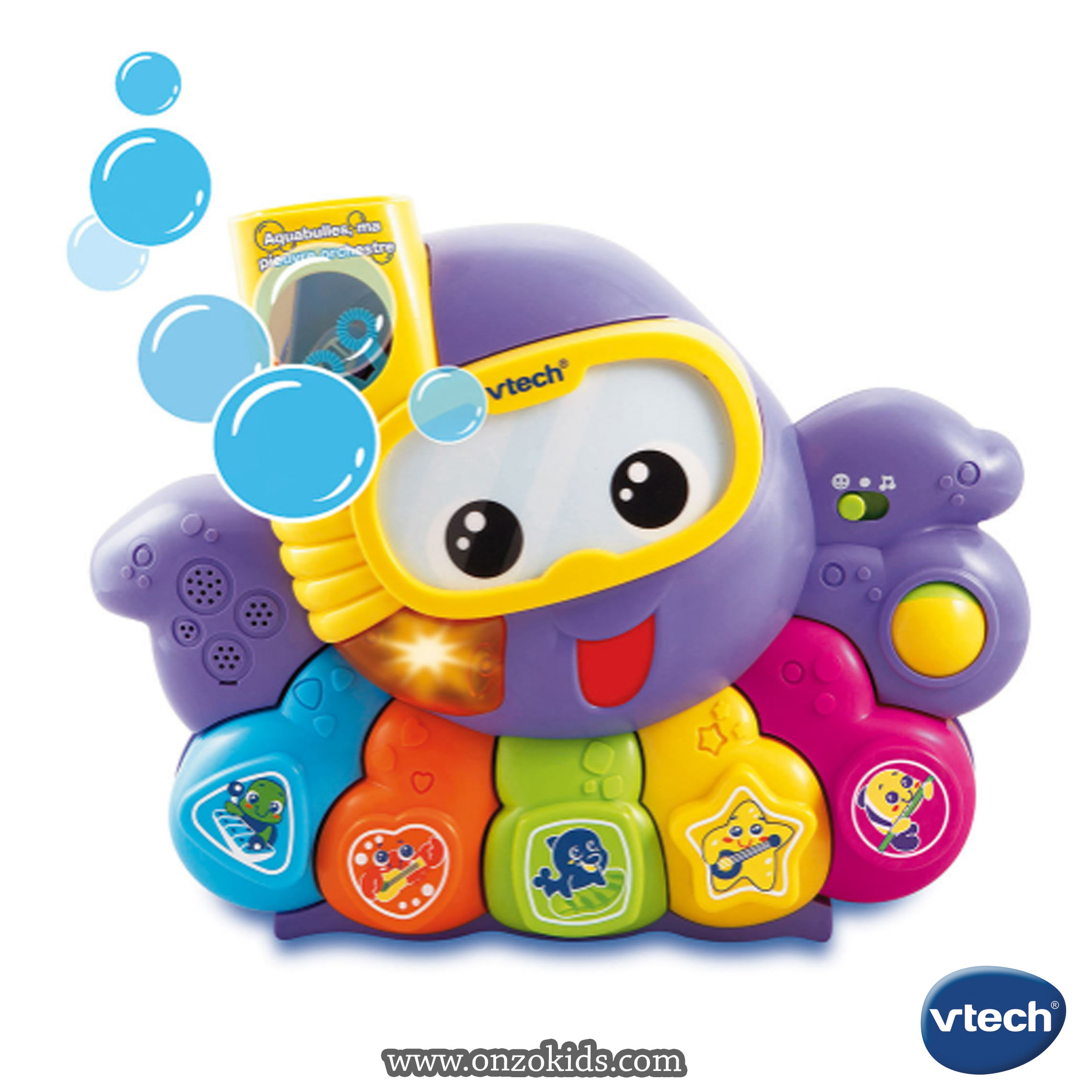 Aquabulles, ma pieuvre orchestre - jouet musical -Vtech – Image 4