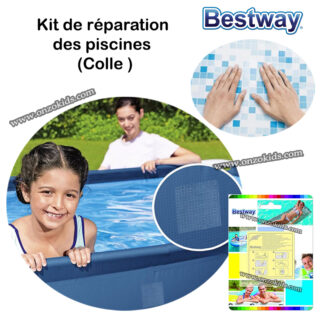 Kit de réparation des piscines (Colle )