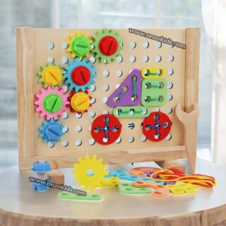 Kit d'outils éducatifs en bois pour enfants