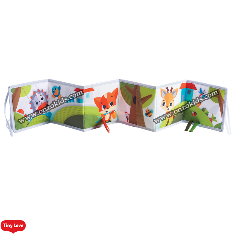 Premier livre en tissu double face pour bébé - Tiny Love – Image 3