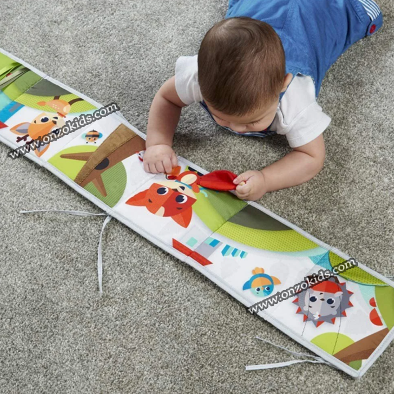 Premier livre en tissu double face pour bébé - Tiny Love – Image 4