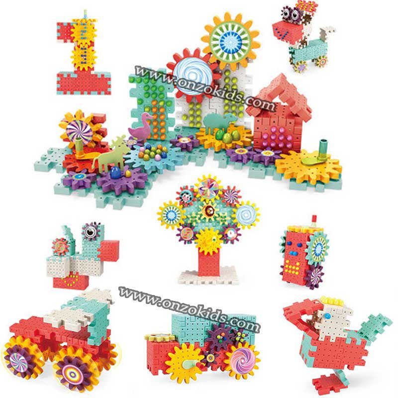 Jouets éducatifs rotatifs ensemble 168 Pcs pour les enfants – Image 7