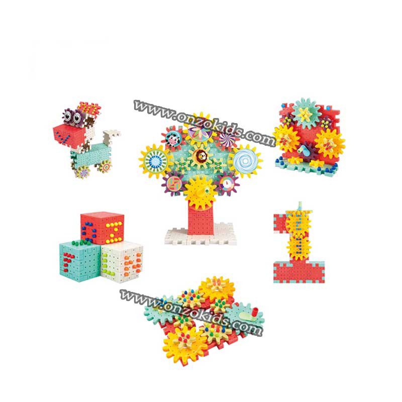 Jouets éducatifs rotatifs ensemble 168 Pcs pour les enfants – Image 6