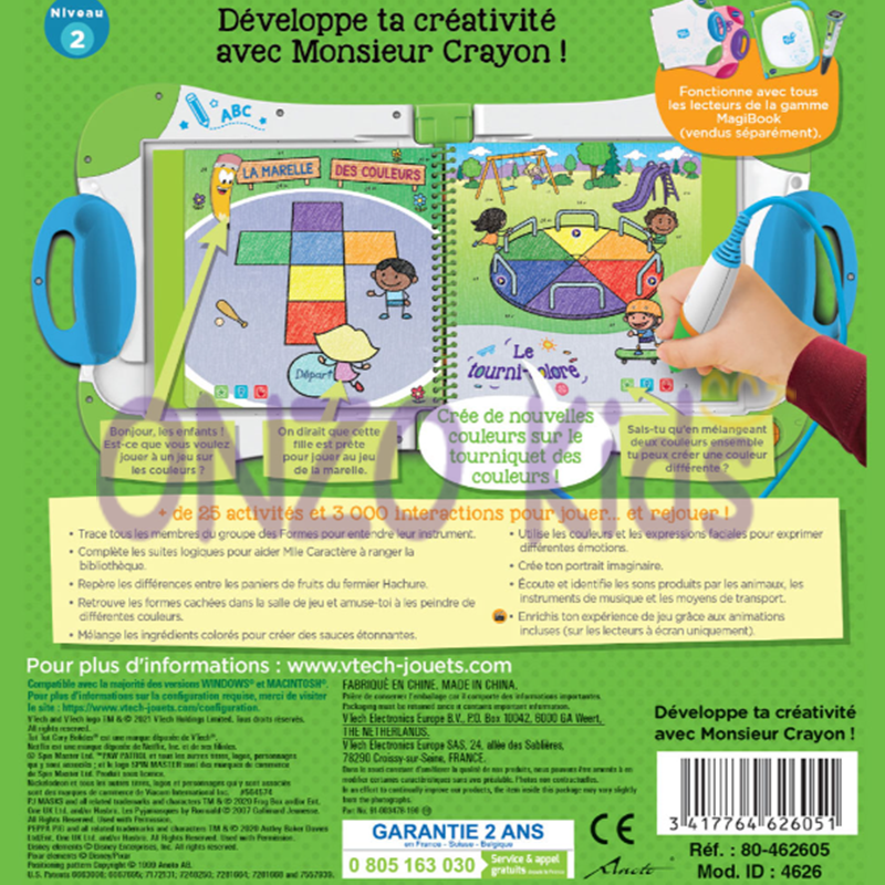 MagiBook Développe ta créativité avec M.Crayon pour enfant - VTech – Image 4