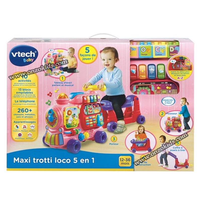 Maxi trotti loco 5en 1 pour enfant | Vtech – Image 10