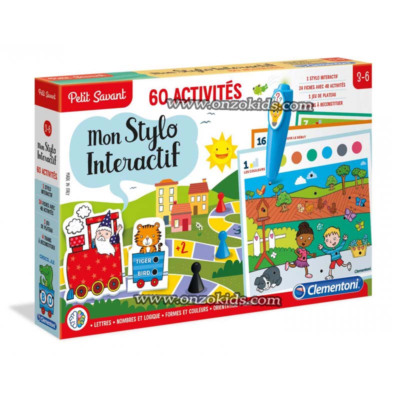Mon Stylo Inter Actif 60 Activités | Clementoni
