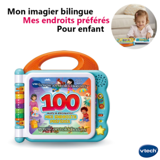 Mon imagier bilingue Mes endroits préférés pour enfant | Vtech