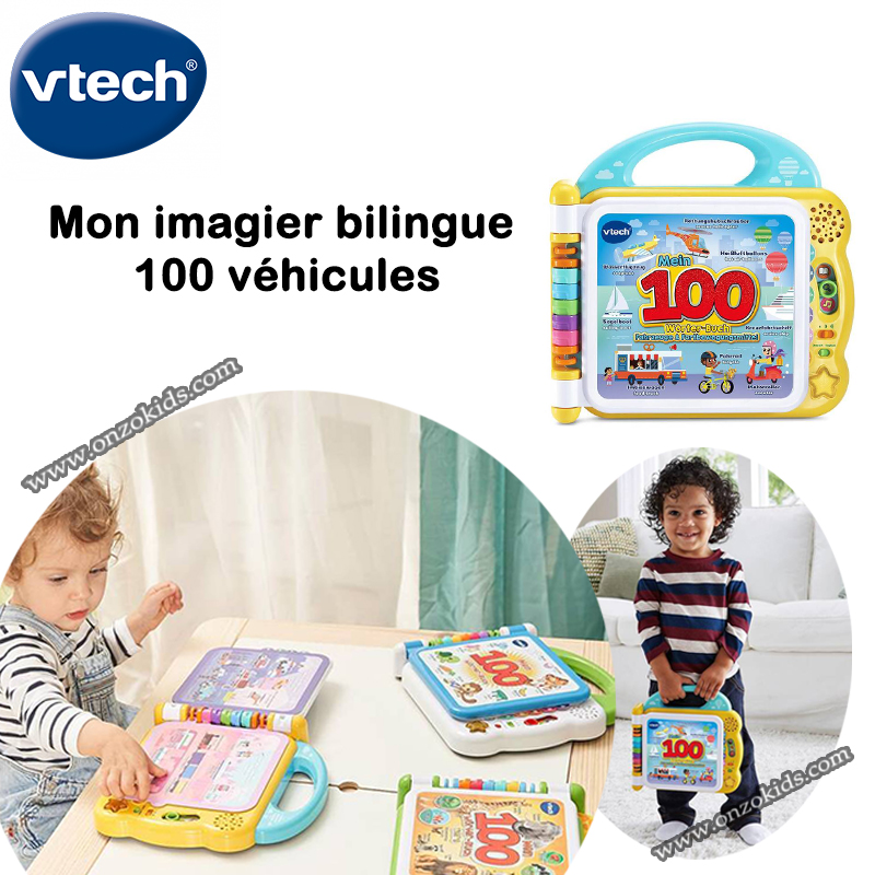 Mon Imagier Bilingue - 100 Véhicules