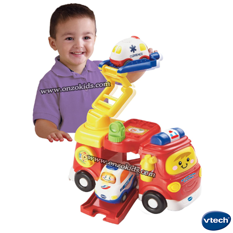 Jouet Mon super camion de pompiers 2 en 1 pour enfant | Vtech – Image 2