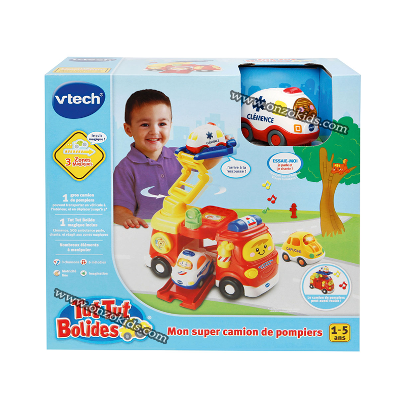 Jouet Mon super camion de pompiers 2 en 1 pour enfant | Vtech – Image 6
