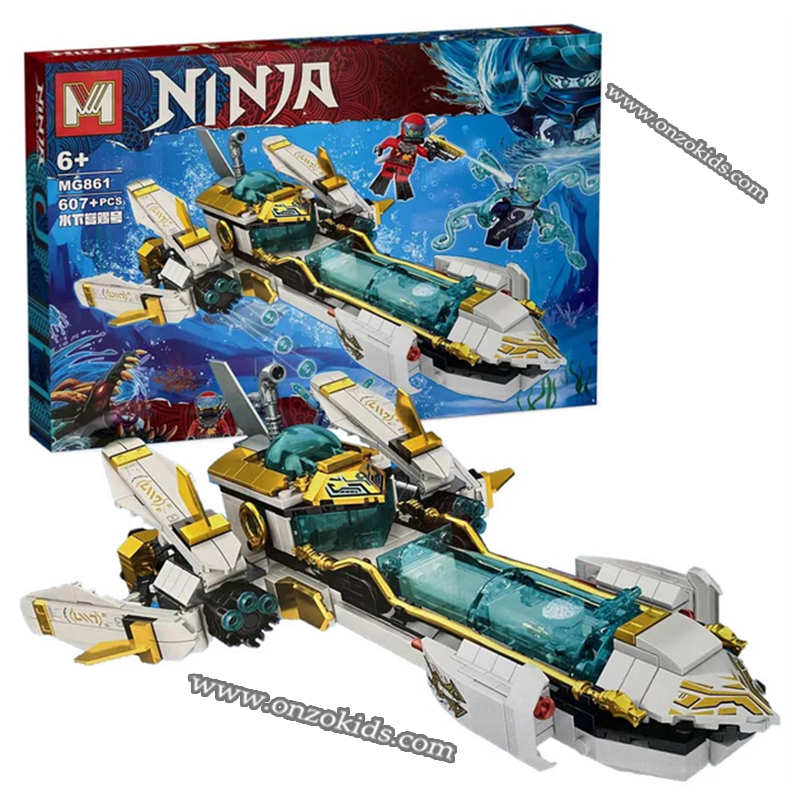 Le jeu de construction pour enfants - Ninja 607 PCS – Image 2