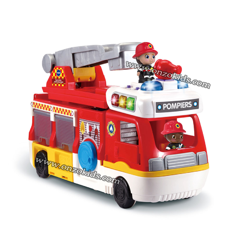 Tut Tut Copains - Super camion caserne de pompiers | vtech – Image 2
