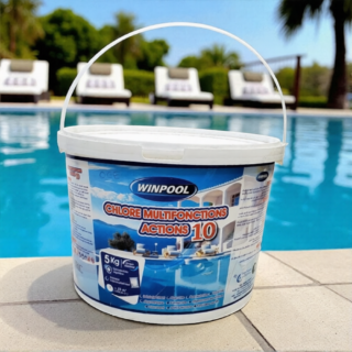 Chlore Multifonctions Action 10 / 5Kg - Winpool