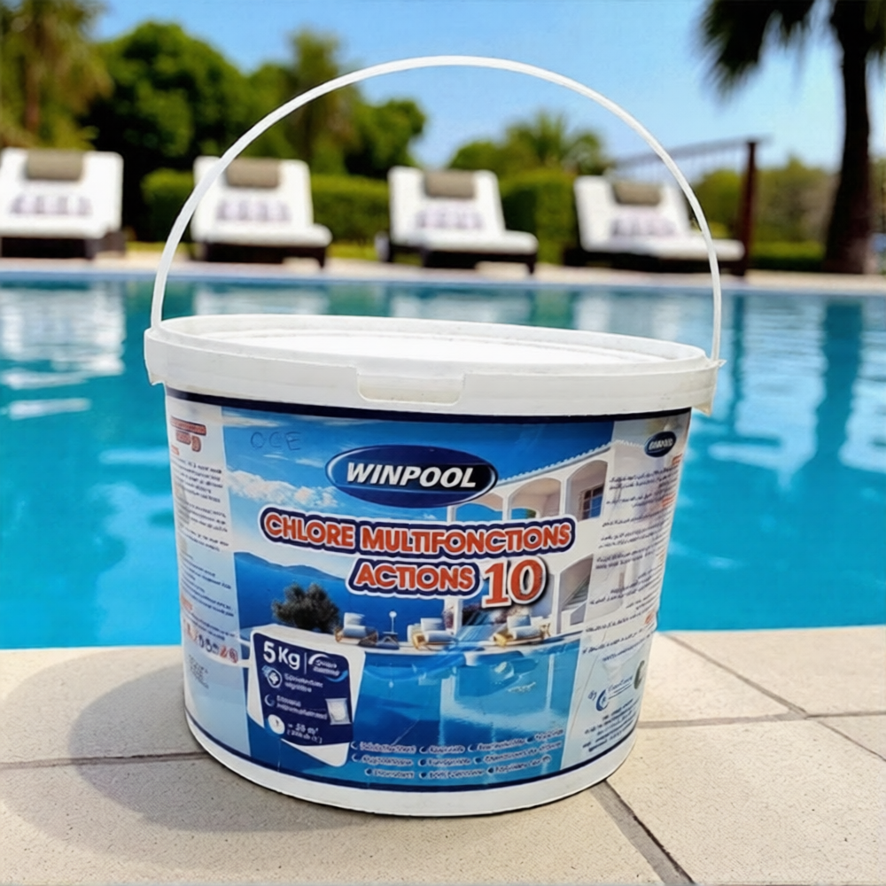 Chlore Multifonctions Action 10 / 5Kg - Winpool