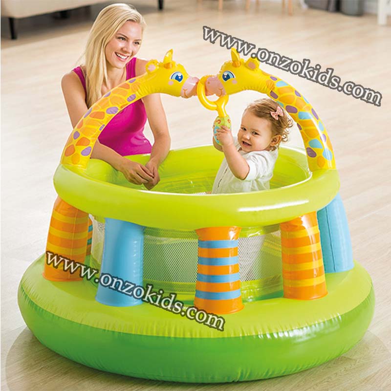 Parc de jeux gonflable pour bébé Girafe - INTEX