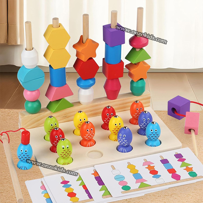 Peche a Cinq Séris de Piliers pour Enfants – Image 2