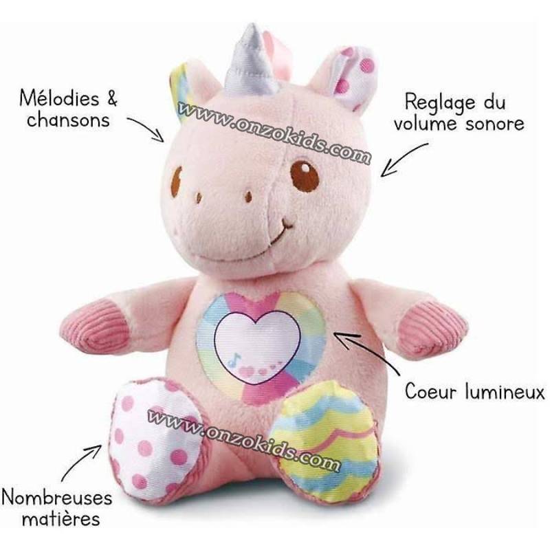 Peluche licorne musical -Maé, ma licorne à câliner | Vtech – Image 4